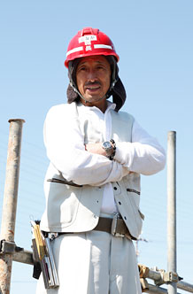 組立現場統括職長　田中一臣（SG会会長）